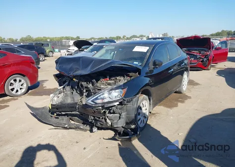 2019 Nissan Sentra S z USA, uszkodzony, nr VIN 3N1AB7AP6KY255069